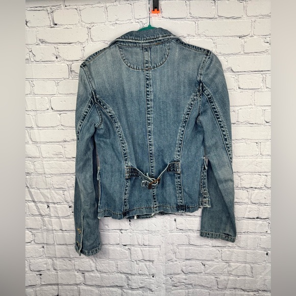 Miss Me Distressed Jean Jacket - Picture 2 of 4